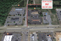 Intersection aerial labeled